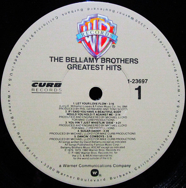Bellamy Brothers - Greatest Hits