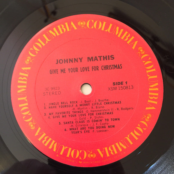Johnny Mathis - Give Me Your Love For Christmas