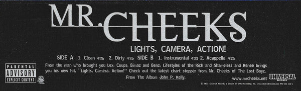 Mr. Cheeks - Lights, Camera, Action!