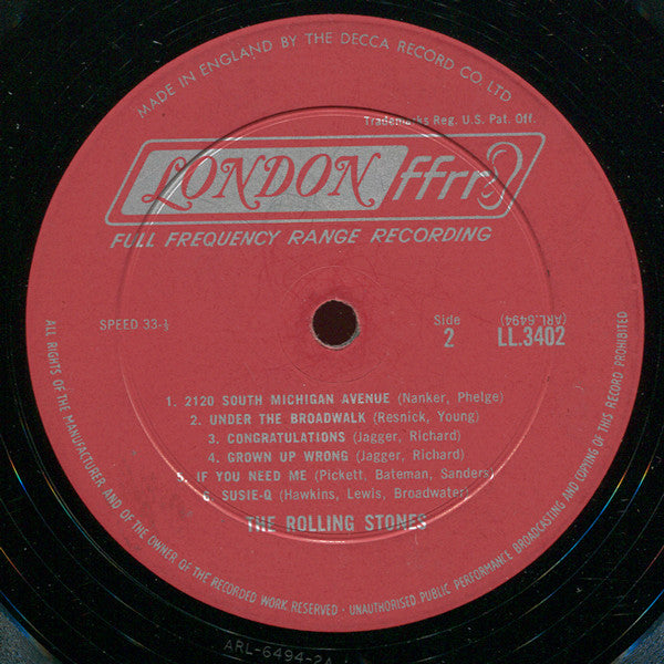 The Rolling Stones - 12 X 5