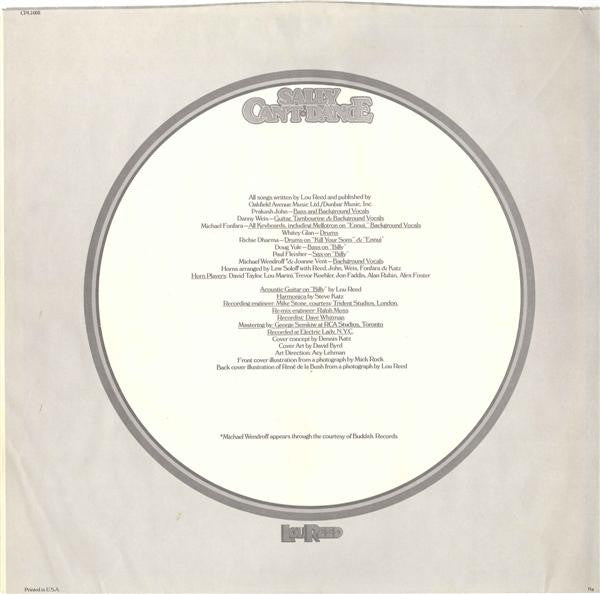 Lou Reed - Sally Can't Dance