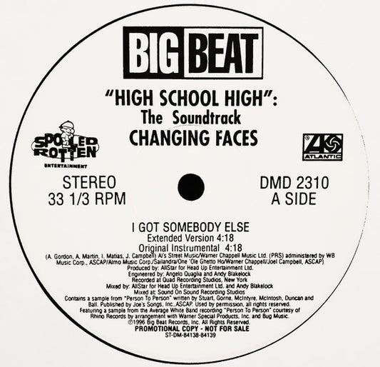 Changing Faces - I Got Somebody Else