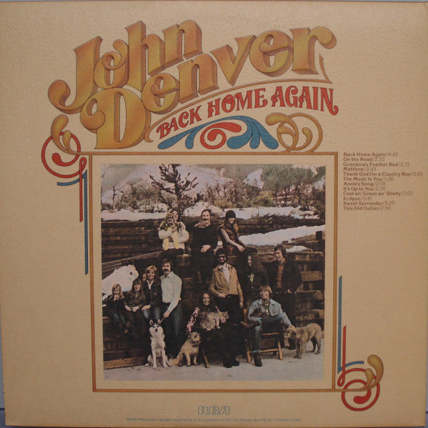 John Denver - Back Home Again