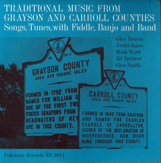 Various - Traditional Music From Grayson And Carroll Counties
