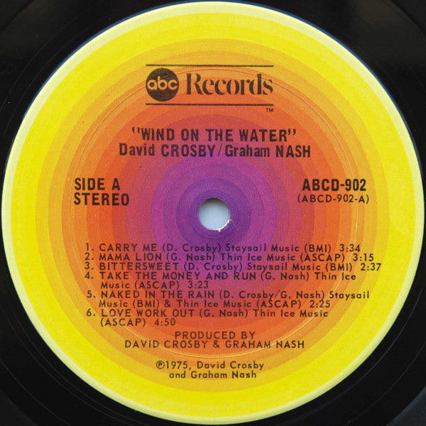 Crosby & Nash - Wind On The Water