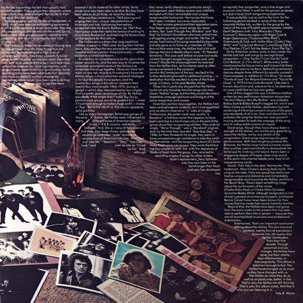 The Hollies - The History Of The Hollies - 24 Genuine Top Thirty Hits