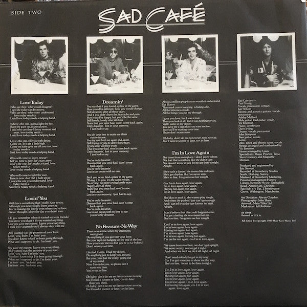 Sad Café - Sad Café