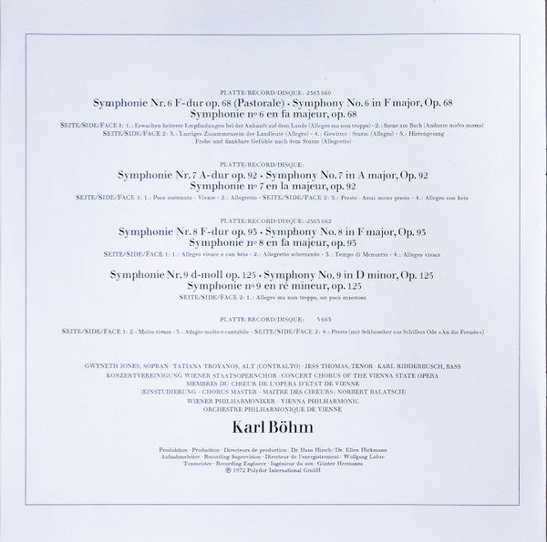 Ludwig van Beethoven - 9 Symphonien