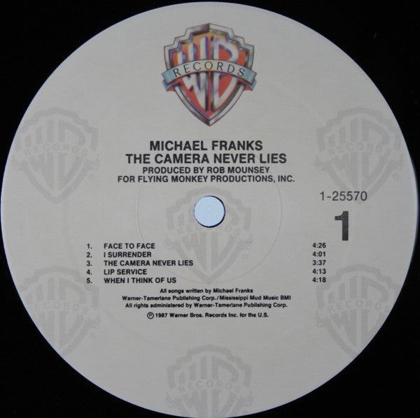 Michael Franks - The Camera Never Lies
