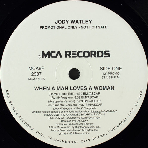 Jody Watley - When A Man Loves A Woman
