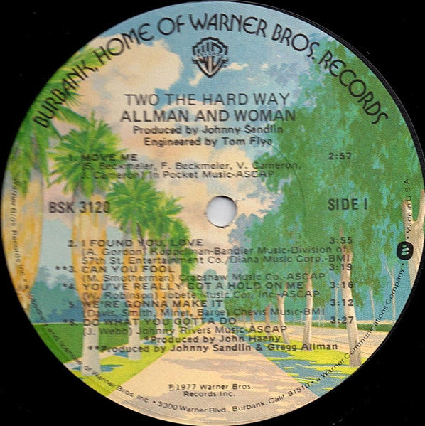 Allman And Woman - Two The Hard Way