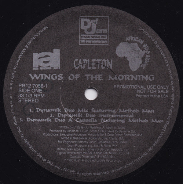 Capleton - Wings Of The Morning