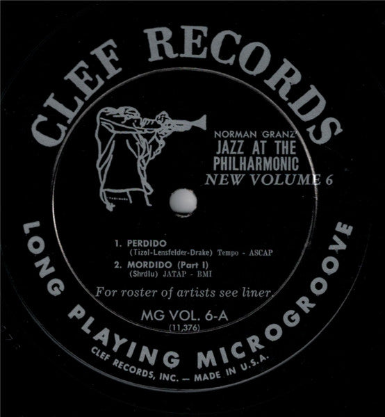 Jazz At The Philharmonic - Norman Granz' Jazz At The Philharmonic New Volume 6 (Formerly Vols. 8, 9, And 10)