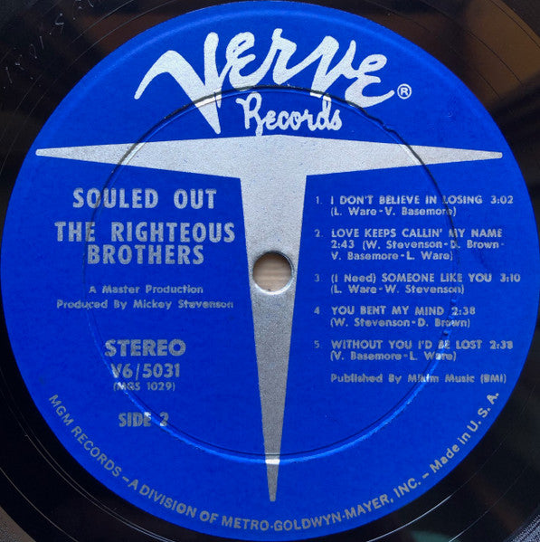 The Righteous Brothers - Souled Out