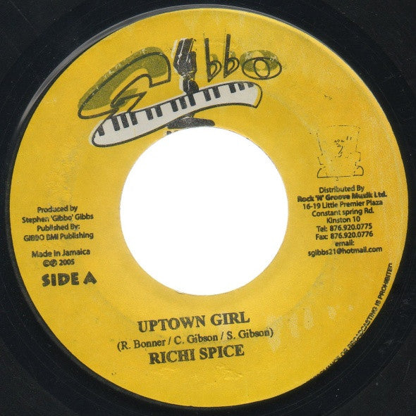 Richie Spice - Uptown Girl