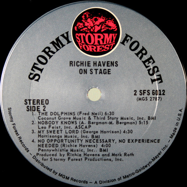 Richie Havens On Stage