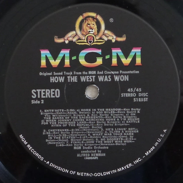 Alfred Newman, Debbie Reynolds, Ken Darby - How The West Was Won, Original Soundtrack