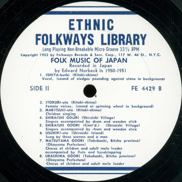 Folk Music Of Japan