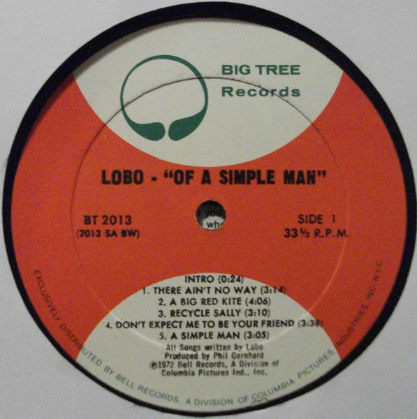Lobo (3) - Of A Simple Man