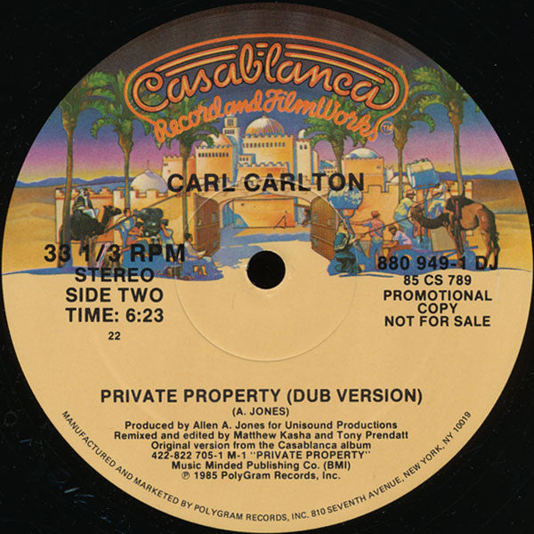 Carl Carlton - Private Property