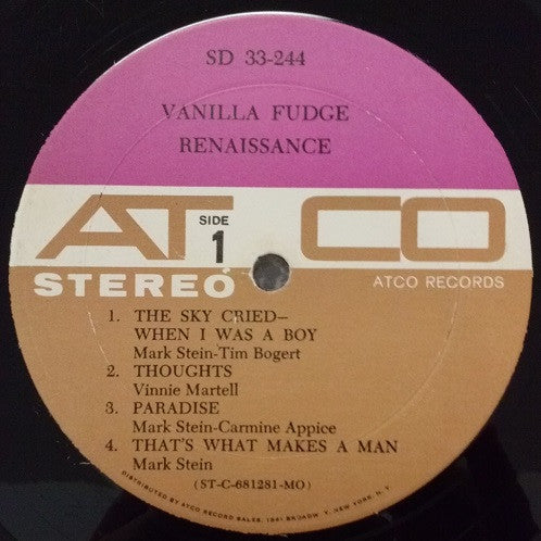 Vanilla Fudge - Renaissance