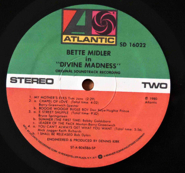 Bette Midler - Divine Madness
