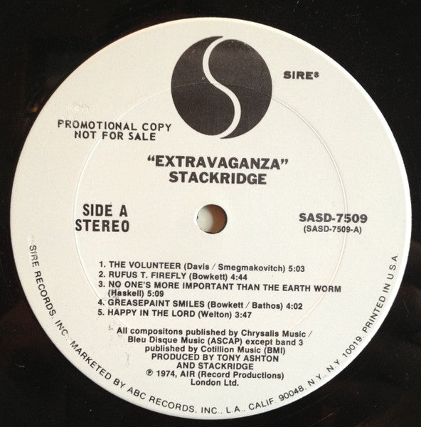 Stackridge - Extravaganza