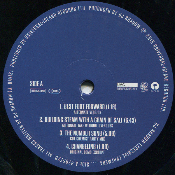 DJ Shadow - Endtroducing... (6LP, 20th Anniversary Endtrospective Edition)