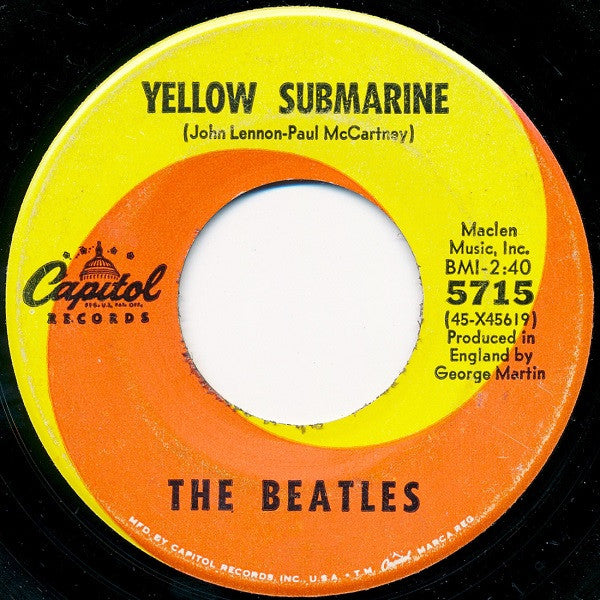 The Beatles - Yellow Submarine / Eleanor Rigby