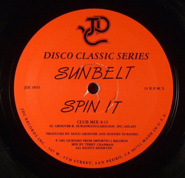 Sunbelt - Spin It