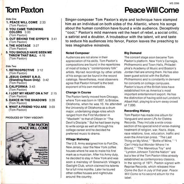 Peace Will Come