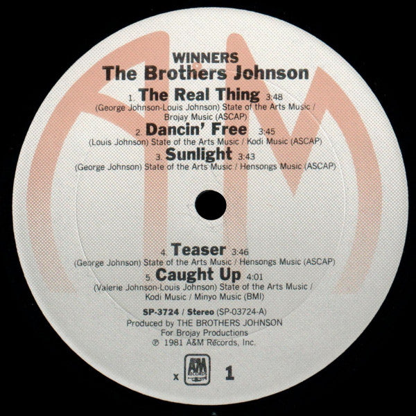 Brothers Johnson - Winners