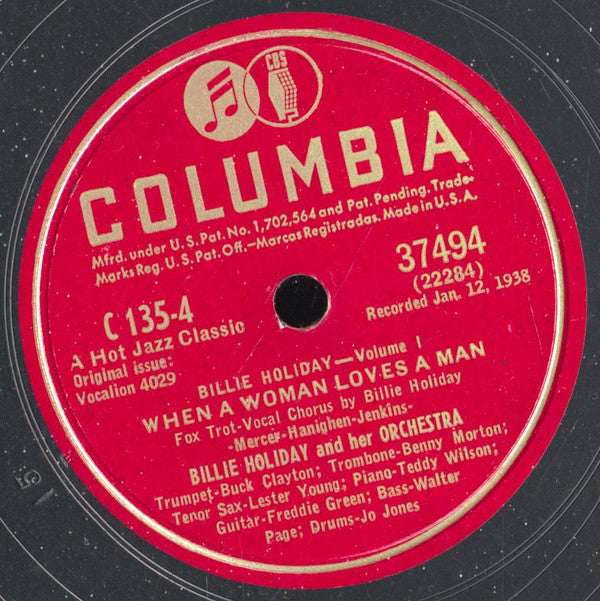 Billie Holiday Vol. 1