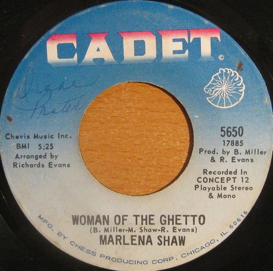 Marlena Shaw - Woman Of The Ghetto