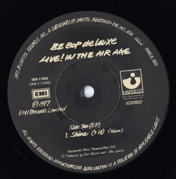 Be Bop Deluxe - Live! In The Air Age