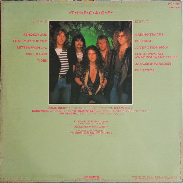 Tygers Of Pan Tang - The Cage