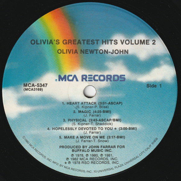 Olivia Newton-John - Olivia's Greatest Hits Vol. 2