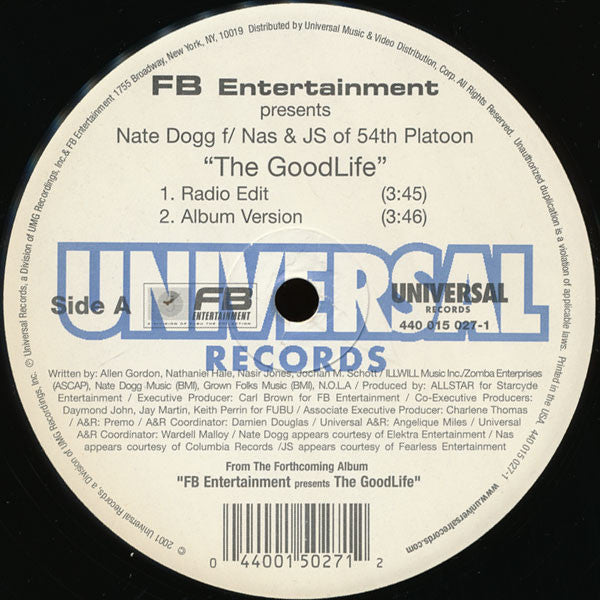 Nate Dogg - The Goodlife