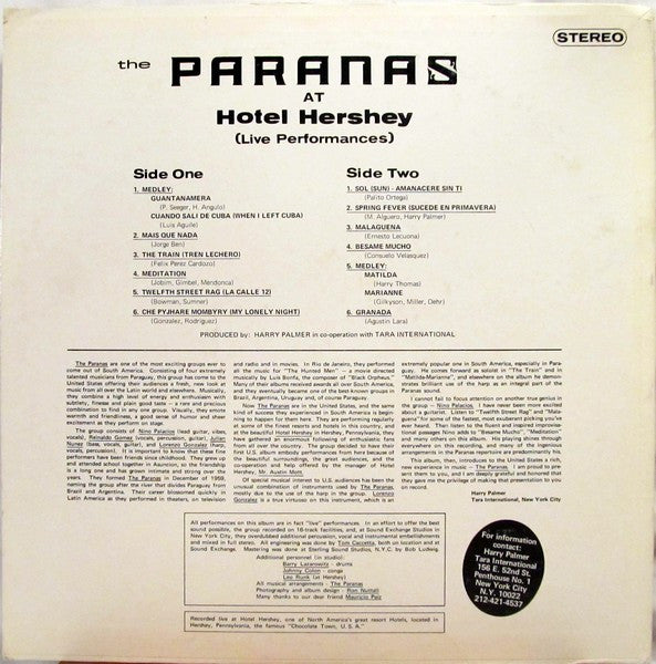 The Paranas - The Paranas At Hotel Hershey
