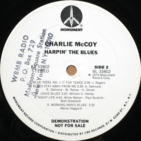 Charlie McCoy - Harpin' The Blues