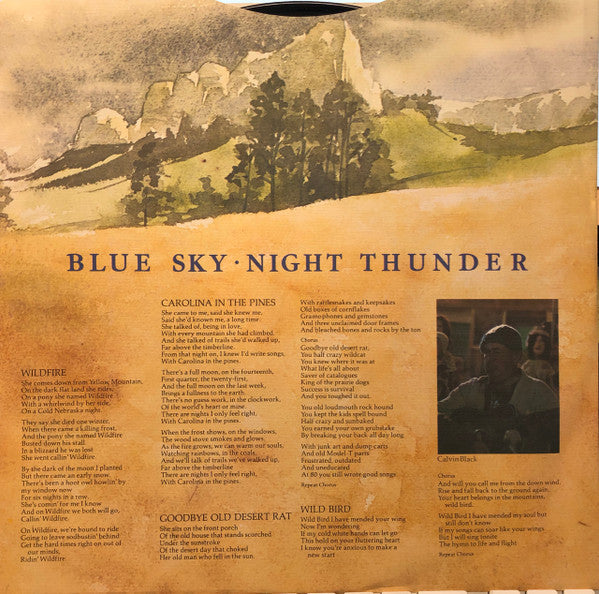 Michael Martin Murphey - Blue Sky · Night Thunder