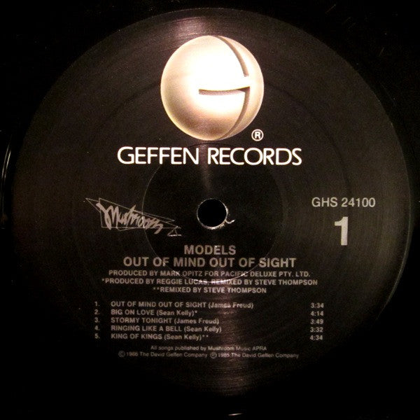 Models - Out Of Mind Out Of Sight