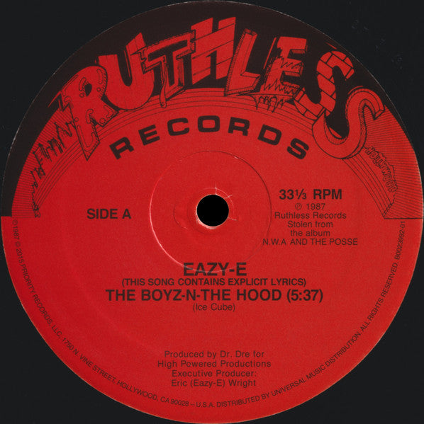 Eazy-E - The Boyz-N-The Hood
