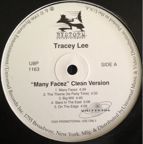 Tracey Lee - Many Facez (Clean Version)