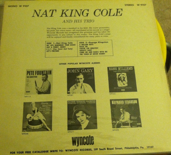 The Nat King Cole Trio - Nat King Cole And His Trio