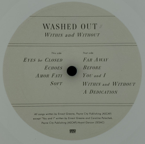Washed Out - Within And Without