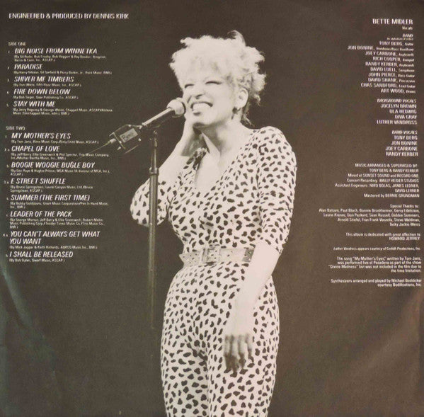 Bette Midler - Divine Madness