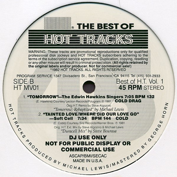 Various - The Best Of Hot Tracks Vol. 1