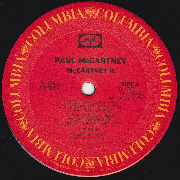 Paul McCartney - McCartney II