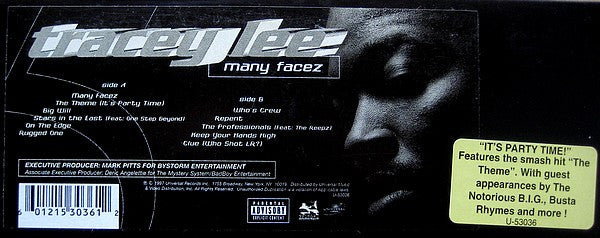 Tracey Lee - Many Facez